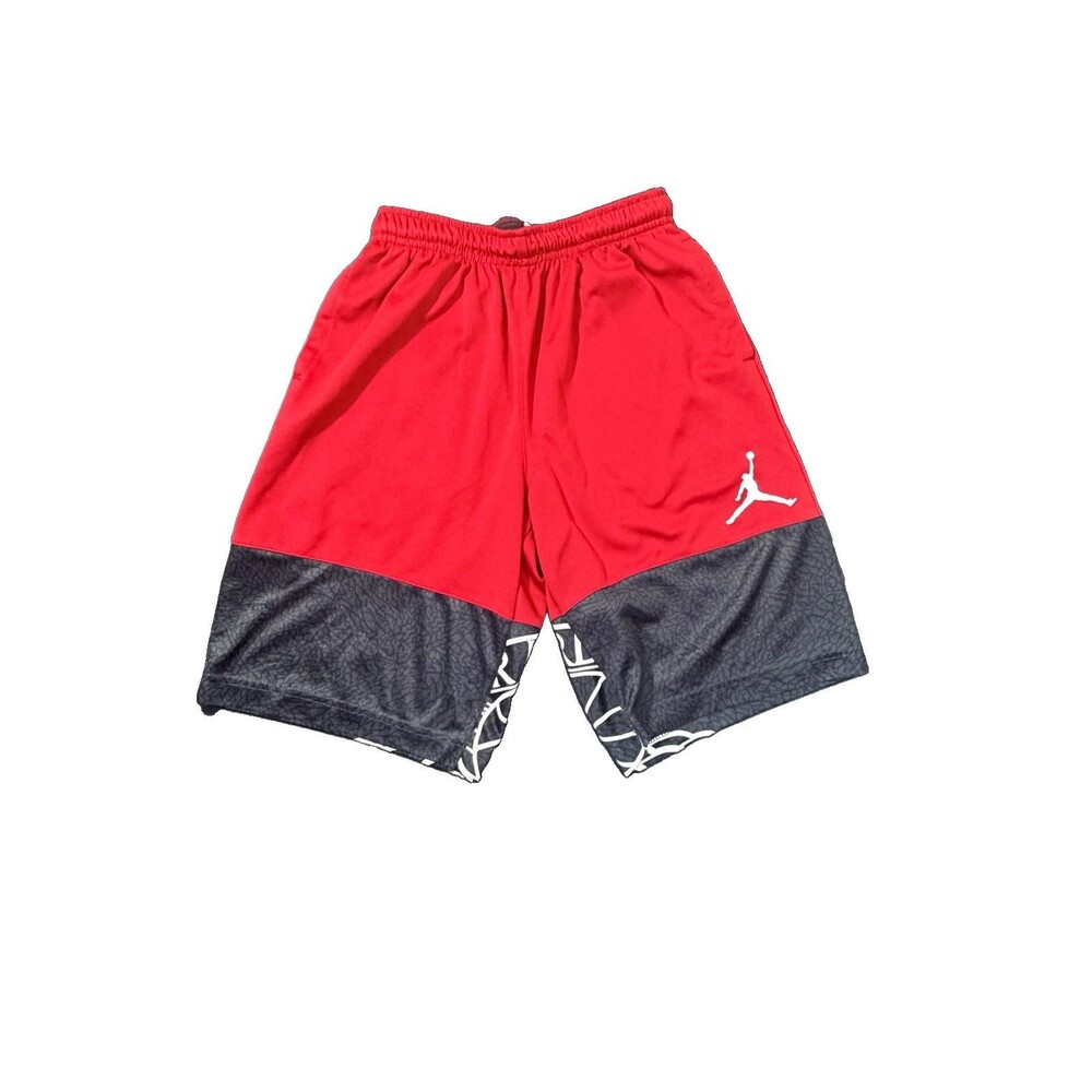 Nike Air Jordan Dri-Fit Boys Basketball Shorts Jumpman Air Jordan Logo Medium
